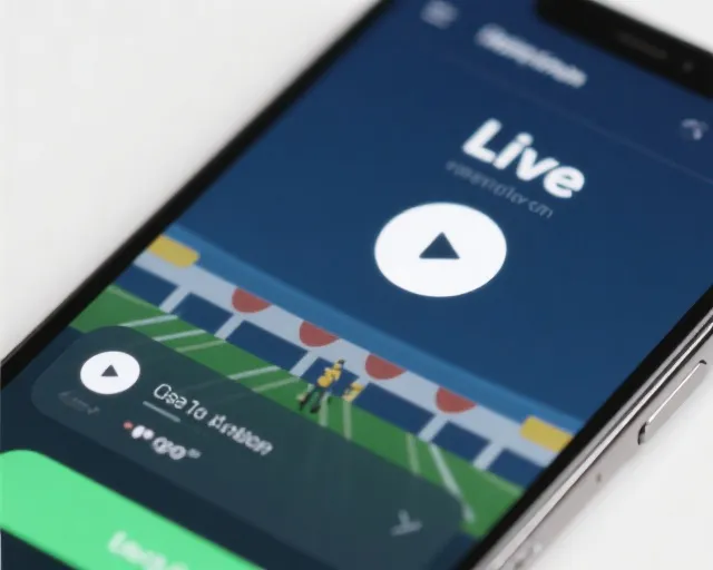 手机观看直播示意图